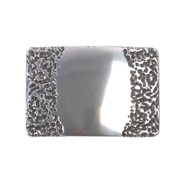 Elliot Rhodes Textured Rectangle Belt Buckle