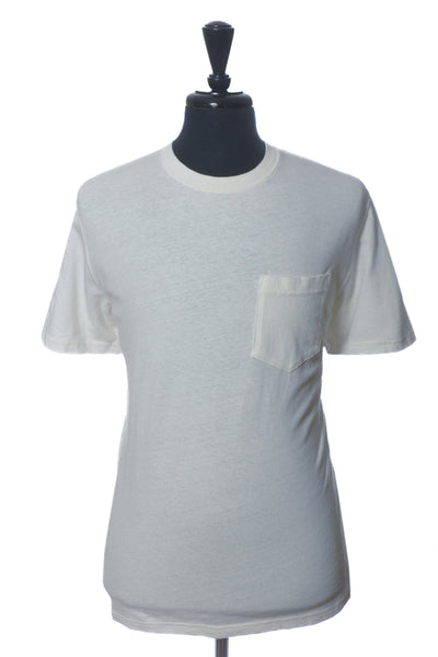 Alex Mill Washed Off White Pocket T-Shirt