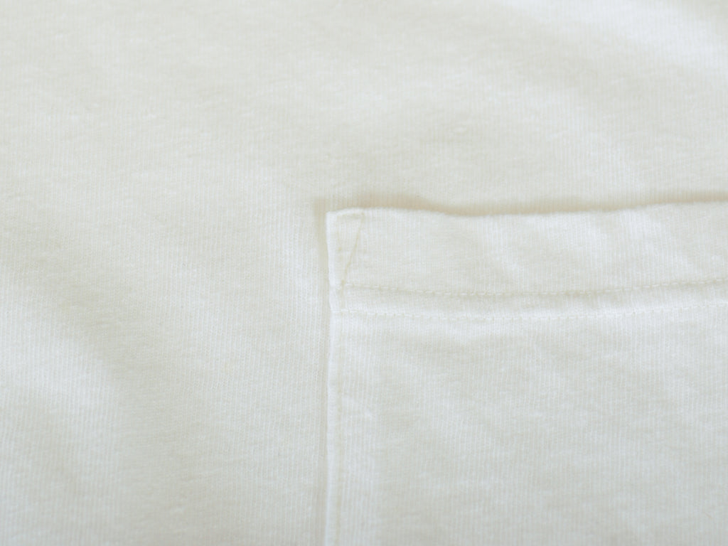 Alex Mill Washed Off White Pocket T-Shirt