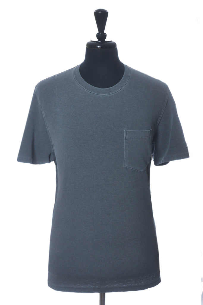 Alex Mill Washed Grey Knit Pocket T-Shirt