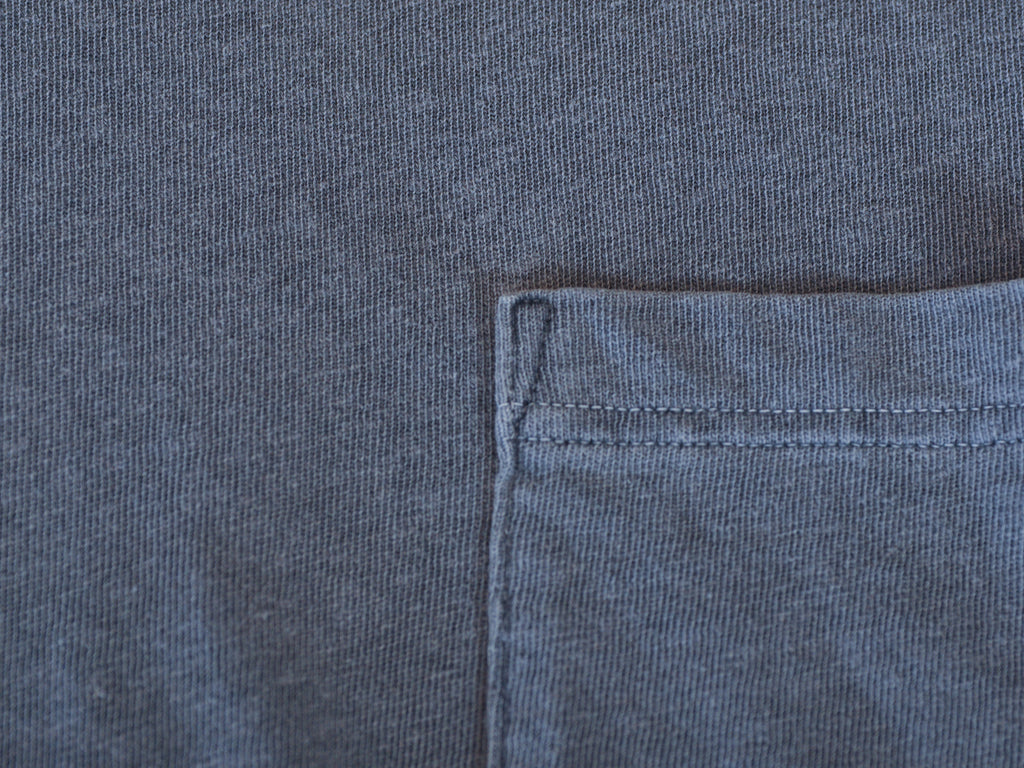 Alex Mill Washed Grey Knit Pocket T-Shirt