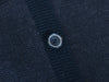 Van Gils Zorla Charcoal on Navy Herringbone Knit Vest