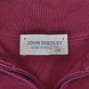 John Smedley Potion Purple Quarter Zip Sweater
