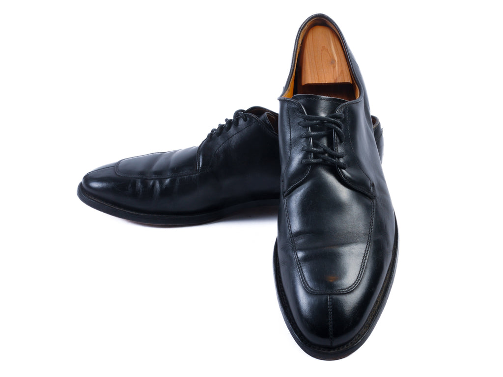 Allen Edmonds Black Delray Split Toe Derby Shoes