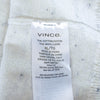 Vince Off White Wool Cotton Crew Neck Sweater