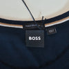 Hugo Boss Navy Blue Leno_P Crew Neck Sweater