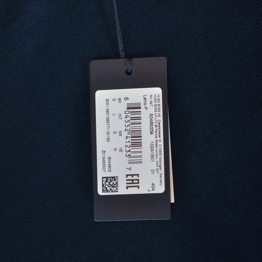 Hugo Boss Navy Blue Leno_P Crew Neck Sweater