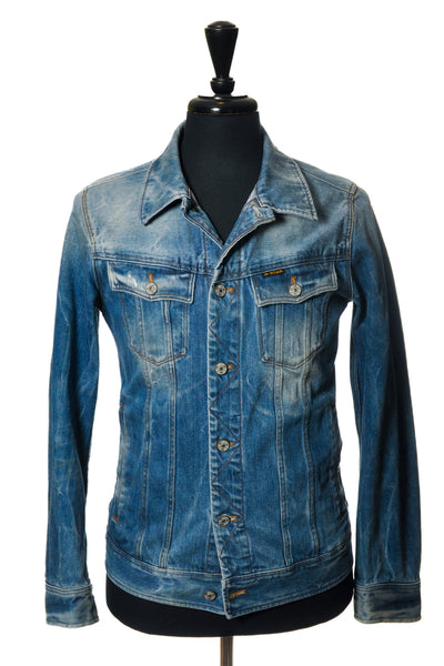 G-Star RAW Distressed Slim Tailor 3D Jean Jacket
