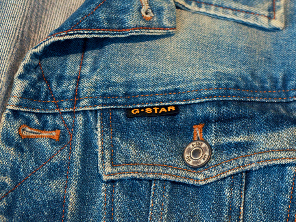 G-Star RAW Distressed Slim Tailor 3D Jean Jacket