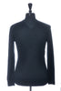 Theory Black Riland P_Harman V-Neck Sweater