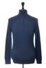 Kit & Ace Blue Merino Wool Quarter Zip Sweater