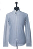 Versace Collection Grey Dotted Stripe Trend Shirt