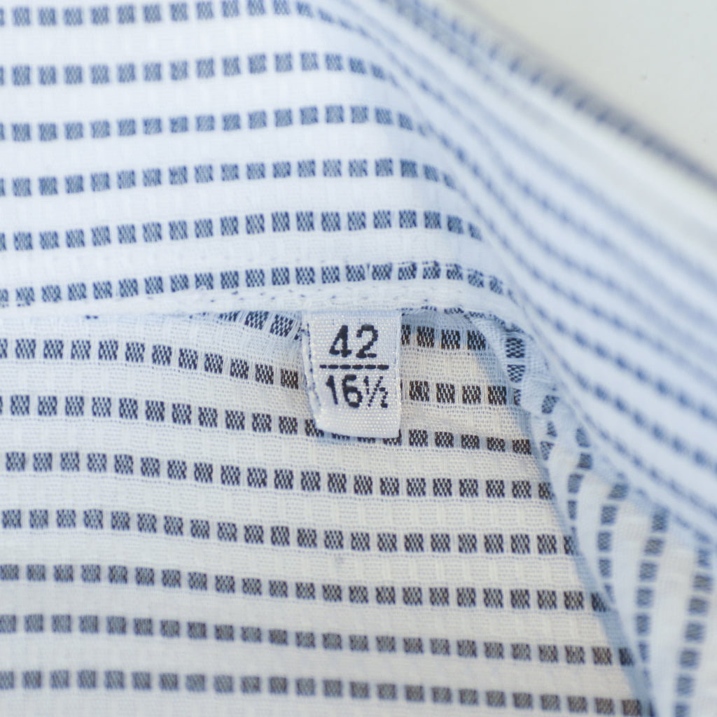 Versace Collection Grey Dotted Stripe Trend Shirt