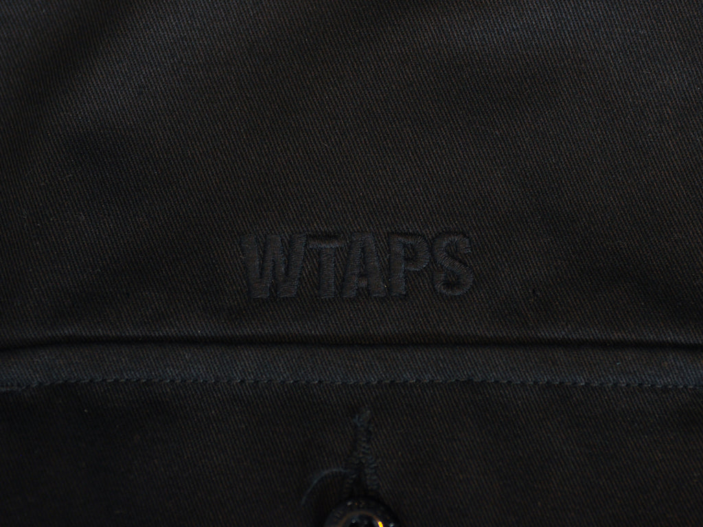 WTAPS Black EX44 Collection Overshirt Jacket