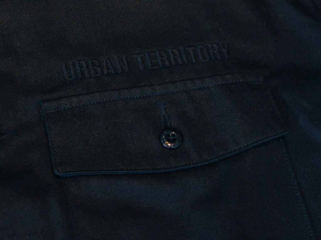 WTAPS Black EX44 Collection Overshirt Jacket