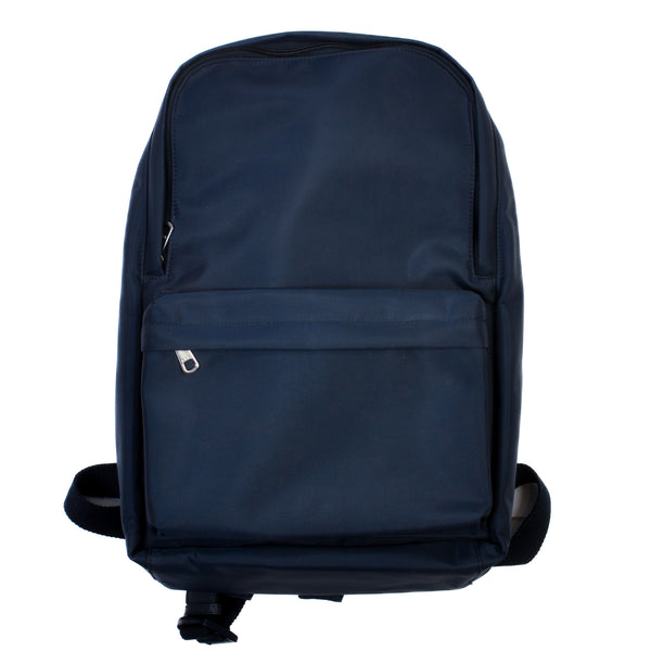 A.P.C. Navy Blue Nylon Backpack