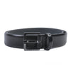 Hugo Boss Black Calfskin Leather Cyngato Skinny Belt