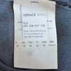 Versace Jeans Grey Animal Print V-Neck Sweater