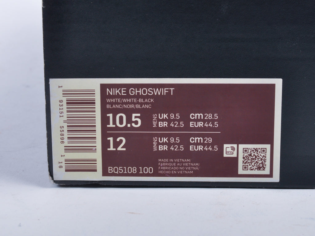 Nike Yellow on Black Ghoswift Sneakers