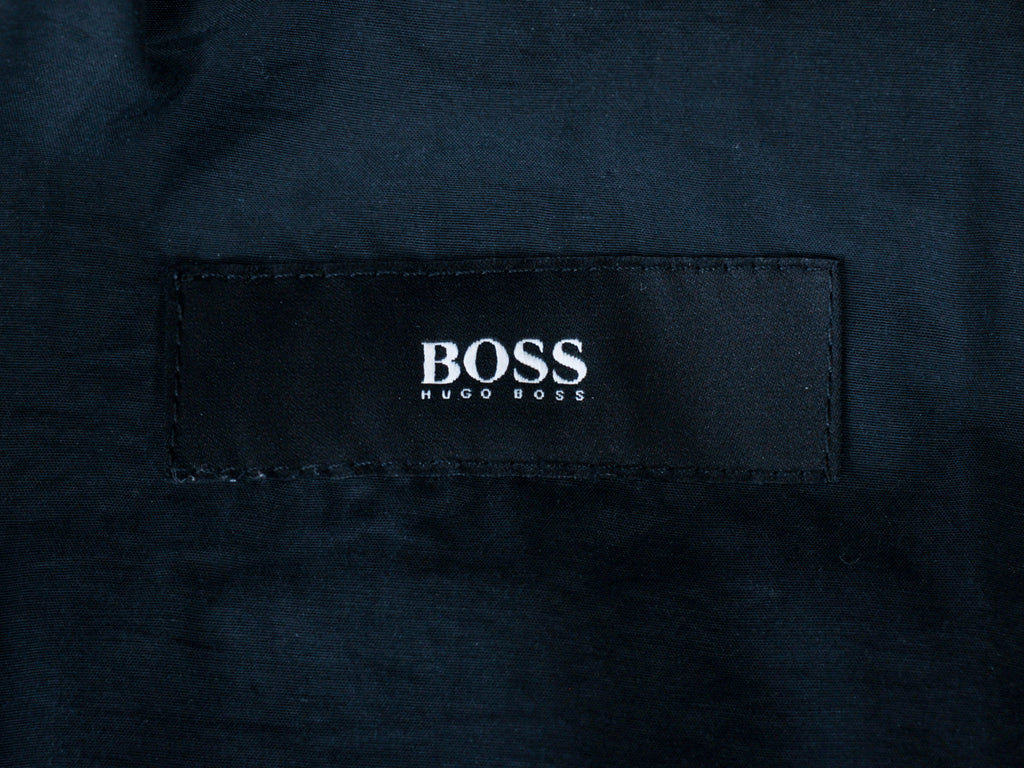 Hugo Boss Grey Tweed Sweater Back W25 Vest
