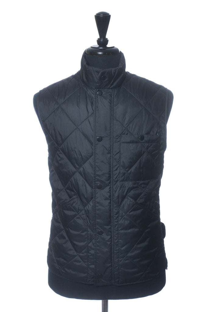 J.Crew Black Quilted Primloft Vest
