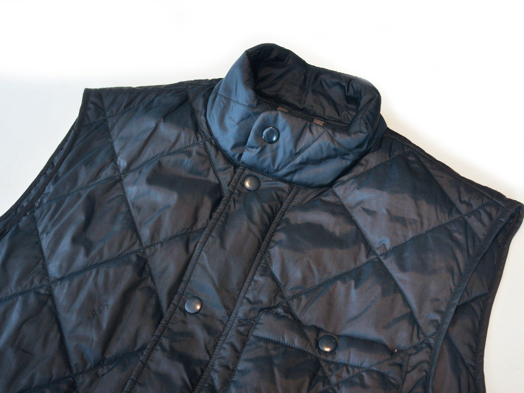 J.Crew Black Quilted Primloft Vest