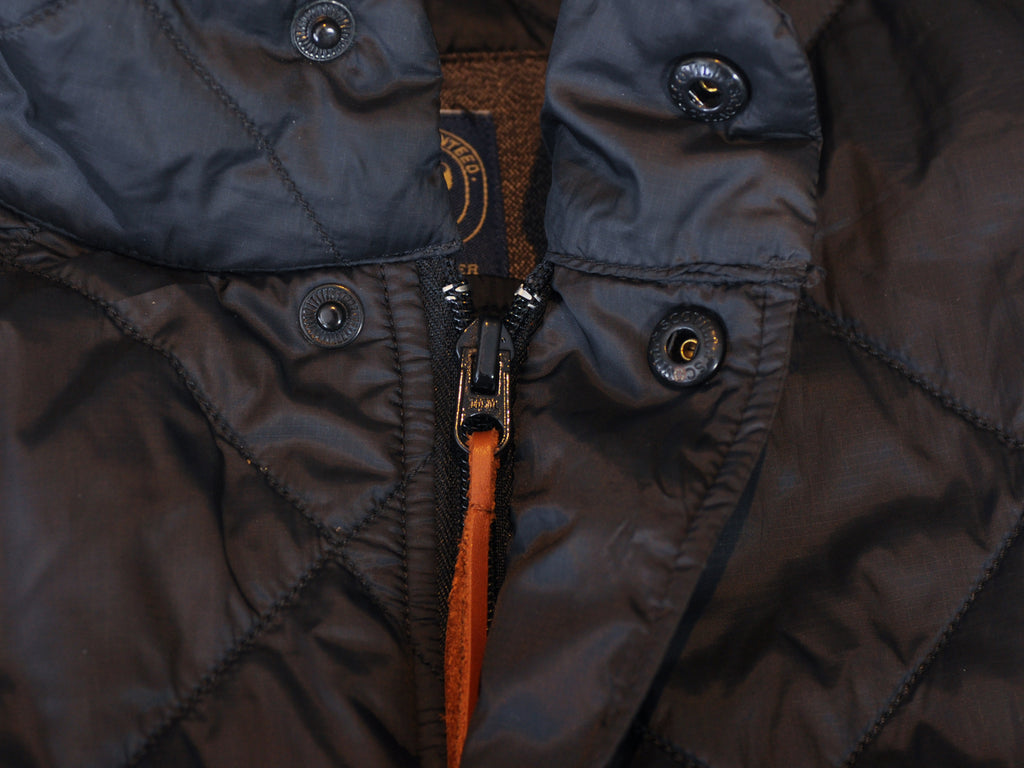 J.Crew Black Quilted Primloft Vest