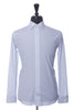 Eton Blue on White Micro Print Slim Fit Shirt