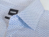Hugo Boss Navy Blue on White Print Hank-Kent Shirt