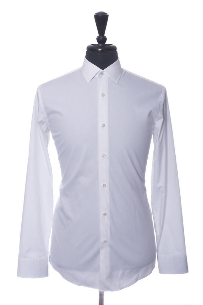 Hugo Boss White Slim Fit Jesse Shirt