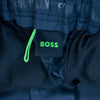 Hugo Boss Navy Blue Water Repellant Technical Twill Shorts