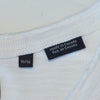 Wings + Horns White Knit Henley Shirt