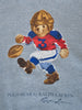 Polo Ralph Lauren Grey Football Bear Hoodie