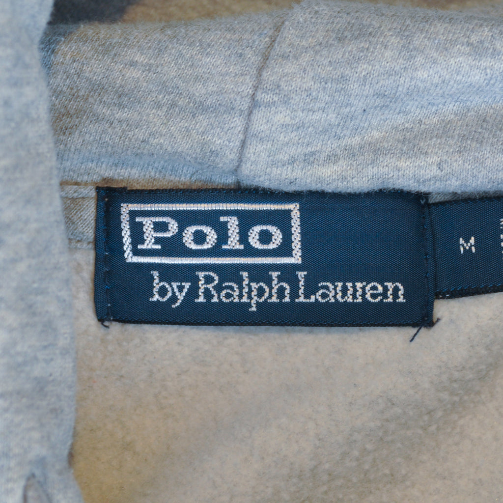 Polo Ralph Lauren Grey Football Bear Hoodie