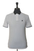 G/Fore Black on White Polka Dot Tech Jersey Polo Shirt