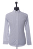 Lardini Black on White Floral Print Shirt