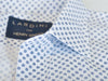 Lardini Black on White Floral Print Shirt
