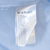 Eton Light Blue Slim Fit Knit Pique Shirt