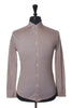 Eton Light Brown Slim Fit Knit Pique Shirt