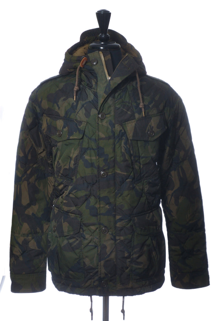 Polo Ralph Lauren Quilted Green Camo Jacket