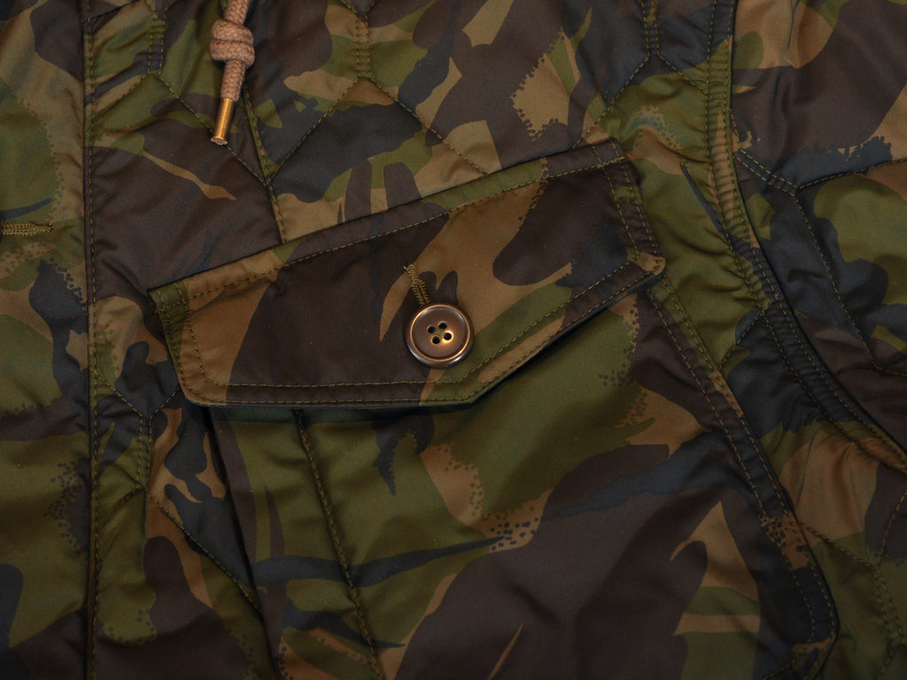 Polo Ralph Lauren Quilted Green Camo Jacket