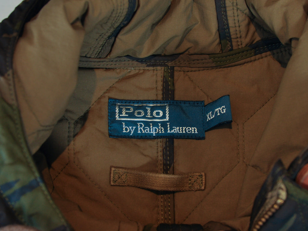 Polo Ralph Lauren Quilted Green Camo Jacket