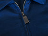 Canali 1934 Navy Blue Zip Polo Shirt
