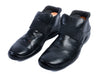 Prada Black Leather Slip-On Shoes