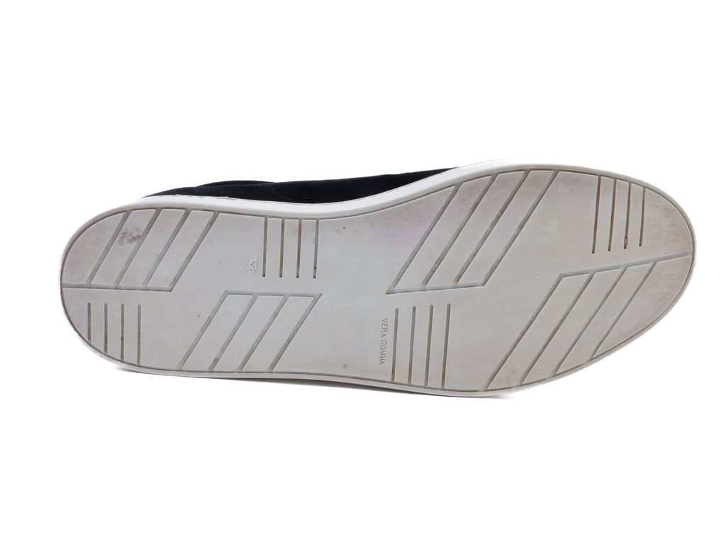 Magnanni Black Velvet Sneakers