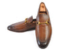 Gucci Brown Leather Horsebit Loafers