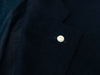 Luigi Bianchi Black Cashmere Blend Overcoat