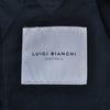 Luigi Bianchi Black Cashmere Blend Overcoat