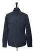 Woolrich Grey Down Snap Overshirt