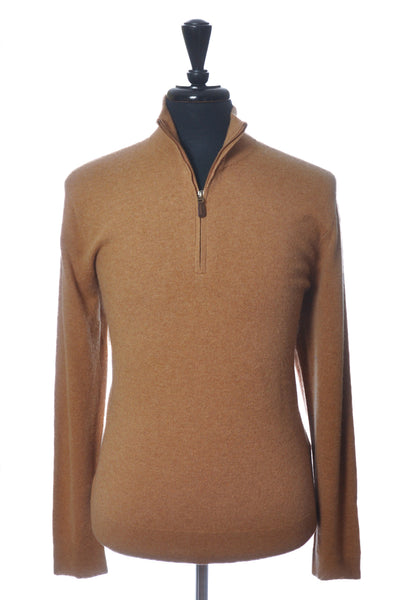 Polo Ralph Lauren Brown Quarter Zip Sweater